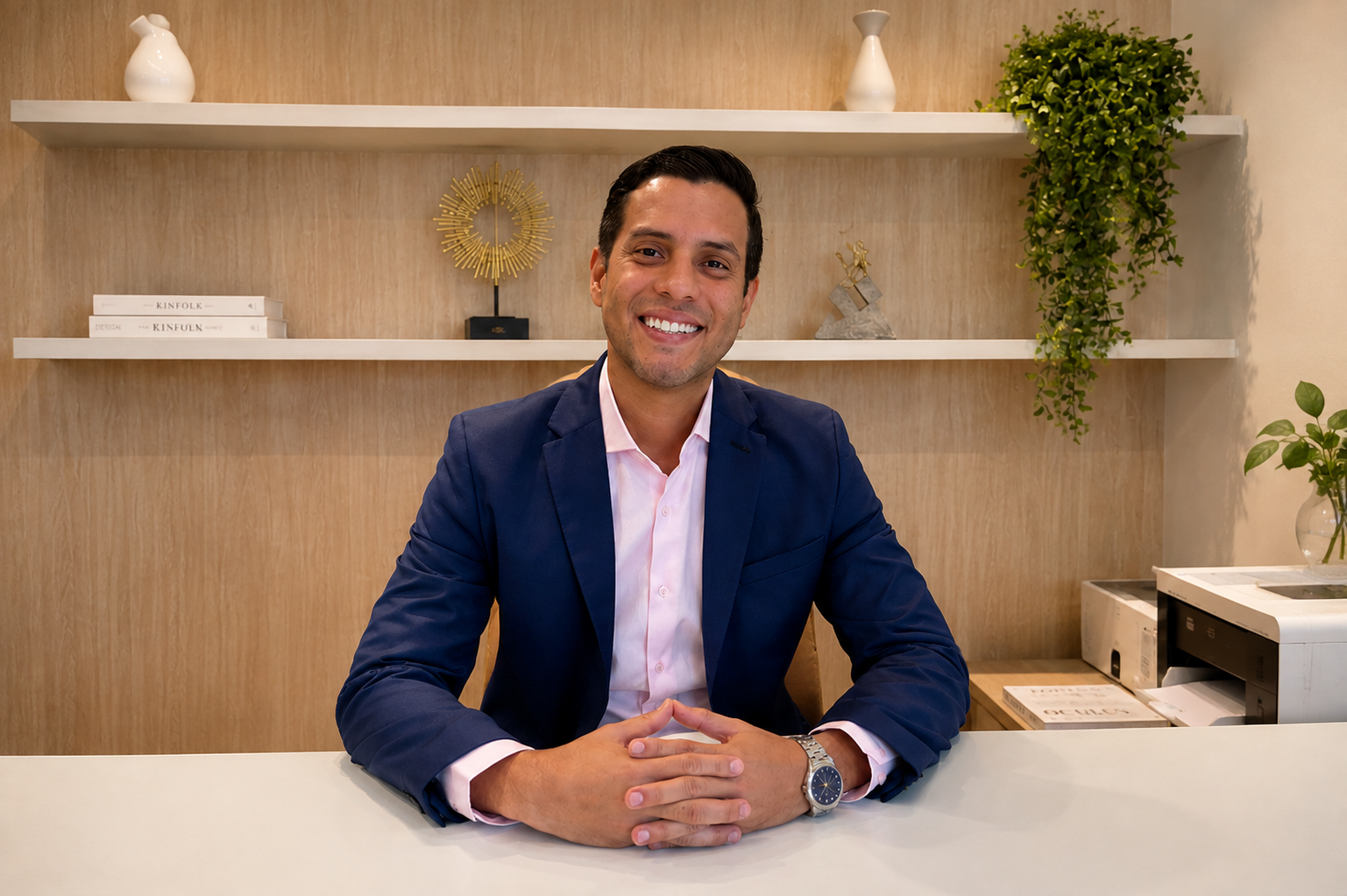Dr. Pedro Henrique Oliveira no consultório